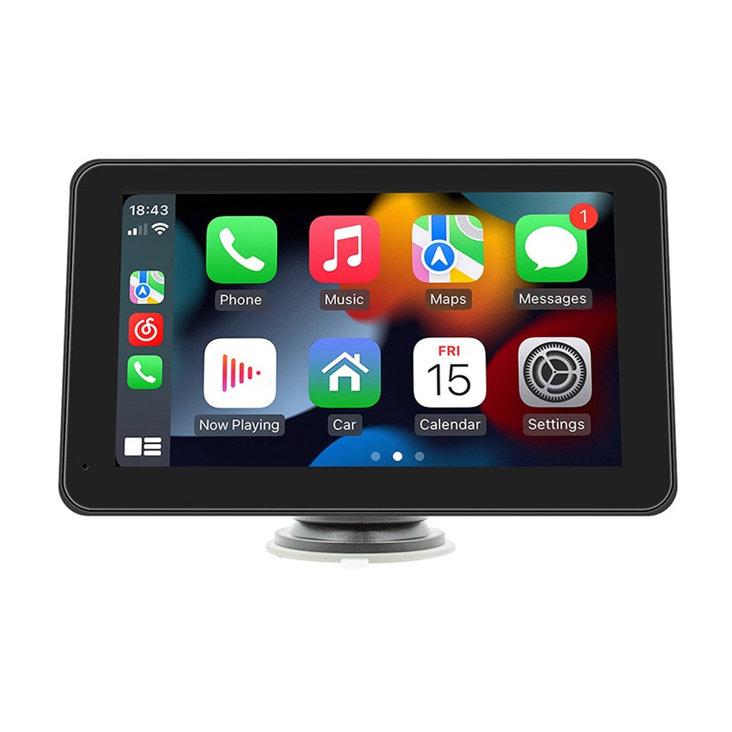 Autoradio Android 7" 4K – Écran Tactile, GPS, Bluetooth, Wi-Fi, Compatible CarPlay & Android Auto